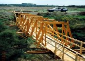 ponte in legno biviere di gela